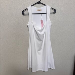 Qinsen NWT Athletic Dress White Women’s M/L